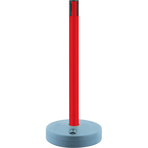 Outdoor TensaBarrier&reg; - Receiver Posts, 37" High, Red Southpoint Industrial Supply