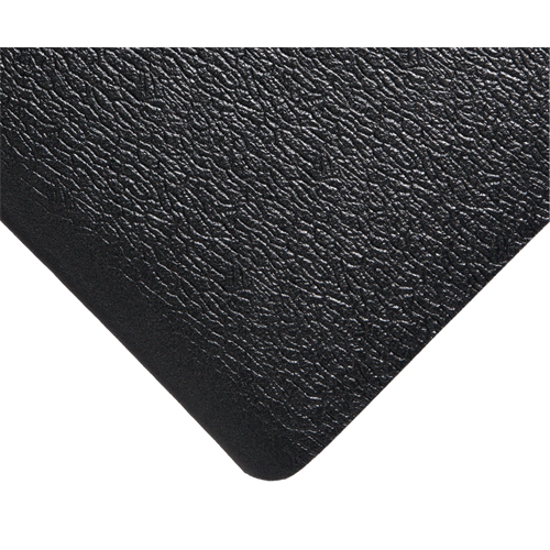 Tapis Deluxe Soft Step No 444, Rugueux, 3' x 5' x 5/8", Noir, &eacute;ponge en PVC Southpoint Industrial Supply