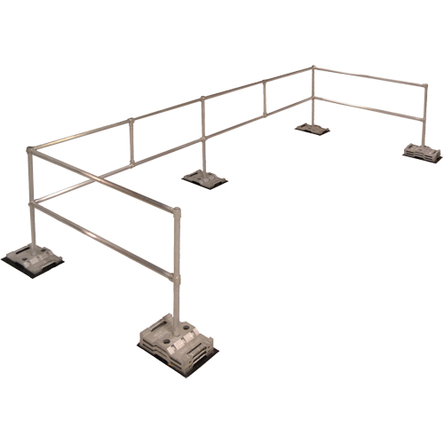 RoofGuard Classic System - Packaged Kits, Aluminum, 72" W x 216" L x 42" H Southpoint Industrial Supply