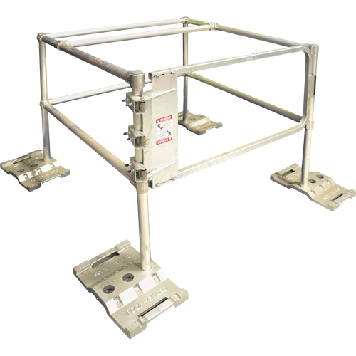 RoofGuard Classic System - Hatch Kit, Aluminum, 48" W x 48" L x 42" H Southpoint Industrial Supply