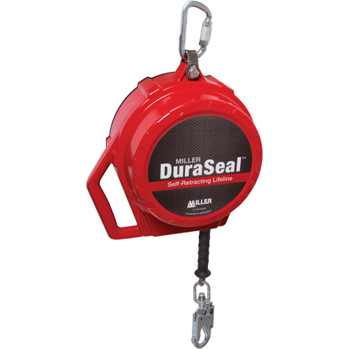 Miller&reg; DuraSeal Self-Retracting Lifeline, 50', Stainless Steel, Swivel Southpoint Industrial Supply