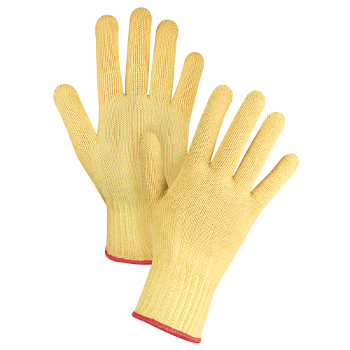 Seamless String Knit Gloves, Size Small/7, 7 Gauge, Kevlar&reg; Shell, ASTM ANSI Level A2/EN 388 Level 3 Southpoint Industrial Supply