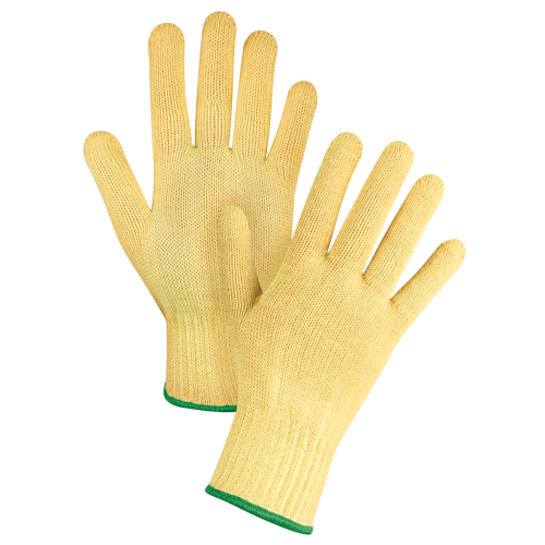 Gants tricot&eacute;s sans couture, Taille Moyen/8, Calibre 7, Enveloppe en Kevlar, ASTM ANSI niveau A2/EN 388 niveau 3 Southpoint Industrial Supply