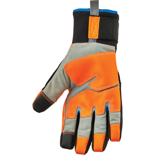 Gants utilitaires thermiques haute visibilit&eacute; performants et &eacute;tanches ProFlex 818WP, Paume Polyur&eacute;thane, Taille Petit Southpoint Industrial Supply