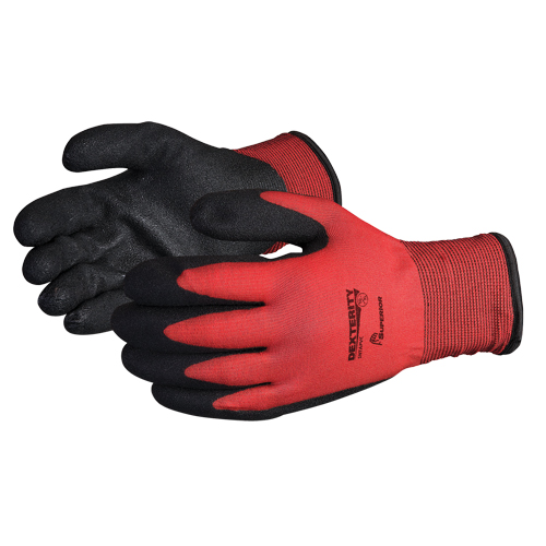 Gants doubl&eacute;s pour l'hiver Dexterity, 8/Moyen, R&ecirc;vetement PVC, Calibre 15, Enveloppe en Nylon Southpoint Industrial Supply