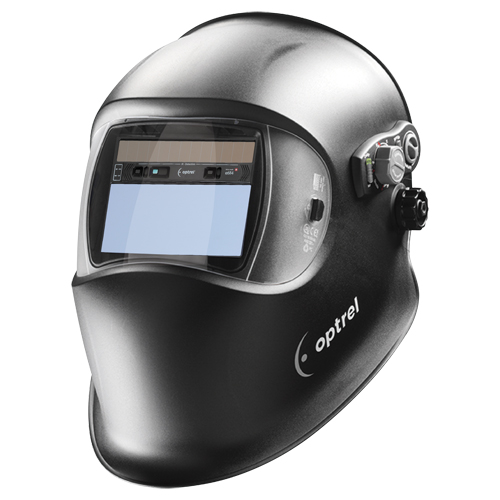 E684 Welding Helmets, 3.94" L x 1.97" W View Area, 4/9 - 13/4/5 - 9 Shade Range, Black Southpoint Industrial Supply