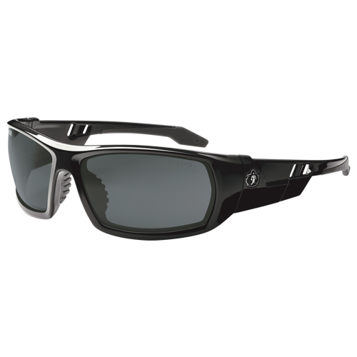 Lunettes de s&eacute;curit&eacute; Skullerz Odin, Lentille Fum&eacute;e, Anti-&eacute;gratignures/Polaris&eacute;, ANSI Z87+/R&eacute;pond ou surpasse la norme CSA Z94.3 Southpoint Industrial Supply