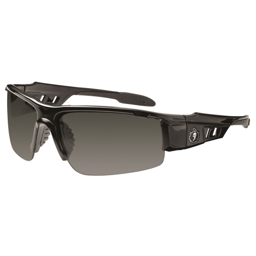 Lunettes de s&eacute;curit&eacute; Skullerz Dagr, Lentille Grise/fum&eacute;e, Anti-&eacute;gratignures, ANSI Z87+/R&eacute;pond ou surpasse la norme CSA Z94.3 Southpoint Industrial Supply