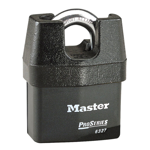 Cadenas prot&eacute;g&eacute; ProSeries, Noir, Cl&eacute;s diff&eacute;rentes, Acier lamin&eacute;, Largeur de 2-5/8" Southpoint Industrial Supply