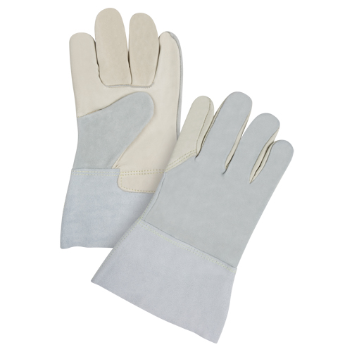 Split-Back Premium Work Gloves, X-Large, Grain Cowhide Palm Southpoint Industrial Supply
