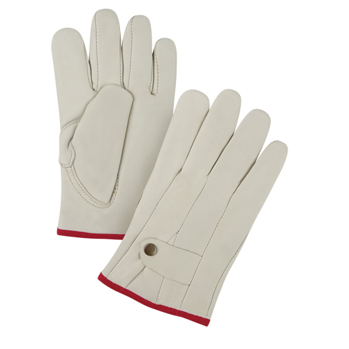 Gants de cordeur doubl&eacute;s pour l'hiver de premi&egrave;re qualit&eacute;, Petit, Paume Cuir fleur de vache, Doubleure Molleton Southpoint Industrial Supply