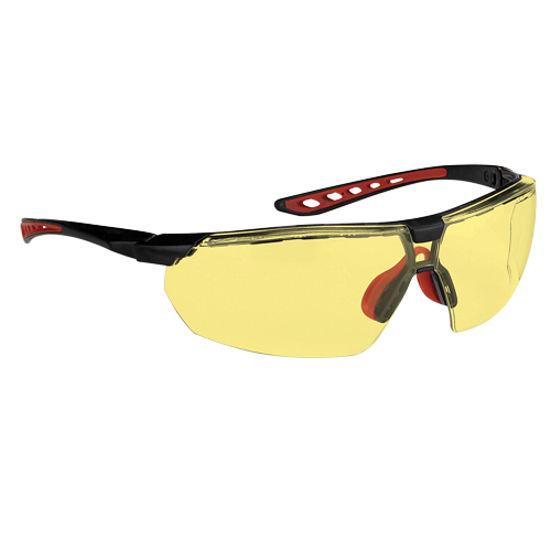 Dynamic Falcon Series Safety Glasses, Amber Lens, Anti-Fog, ANSI Z87+/Meets/Exceeds CSA Z94.3 Southpoint Industrial Supply