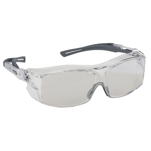 Lunettes de s&eacute;curit&eacute; s&eacute;rie Extra OTG Dynamic, Lentille Miroir int&eacute;rieur/ext&eacute;rieur, Antibu&eacute;e/Anti-&eacute;gratignures, ANSI Z87+/R&eacute;pond ou surpasse la norme CSA Z94.3 Southpoint Industrial Supply