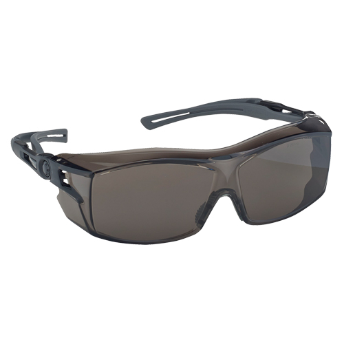 Dynamic OTG Extra Series Safety Glasses, Smoke Lens, Anti-Fog/Anti-Scratch, ANSI Z87+/Meets/Exceeds CSA Z94.3 Southpoint Industrial Supply