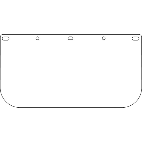 Visi&egrave;re pour &eacute;cran facial Dynamic, PETG, Teinte Transparent Southpoint Industrial Supply