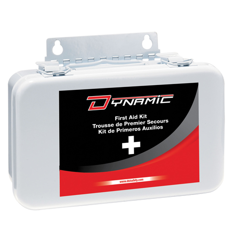 Dynamic Car First Aid Kit, Class 1 Medical Device, Metal B Southpoint Industrial Supply