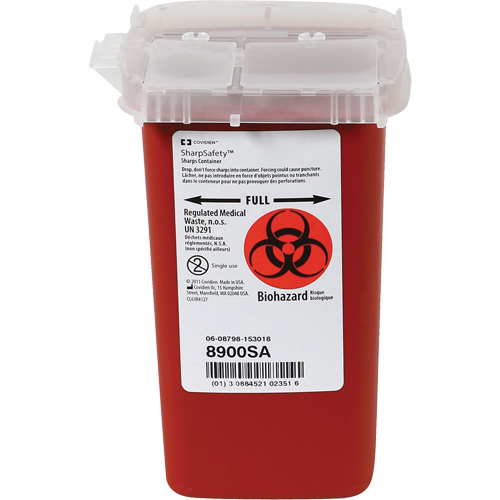 Dynamic Phlebotomy Sharps&reg; Container, 1 L Capacity Southpoint Industrial Supply
