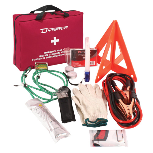 Dynamic S.O.S. Emergency Road Side Kit, Class 1 Medical Device, Nylon Bag Southpoint Industrial Supply