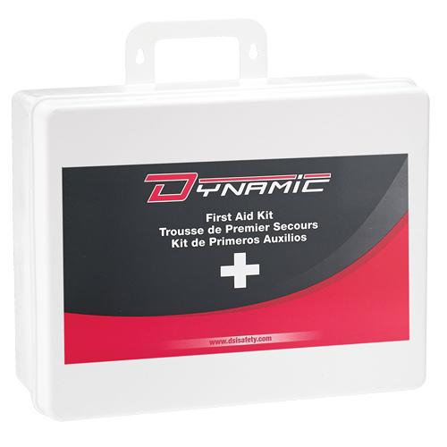 Trousse de premiers soins pour bateau Dynamic, Dispositif m&eacute;dical Classe 1, Boîte en plastique Southpoint Industrial Supply