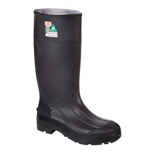PRM II Safety Boots, PVC, Steel Toe, Size 7, Puncture Resistant Sole Southpoint Industrial Supply