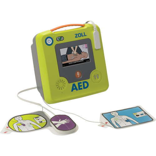 AED 3AED Kit, Semi-Automatic, English, Class 4 Southpoint Industrial Supply