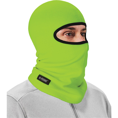 Passe-montagne N-Ferno 6821, Molleton, Vert lime haute visibilit&eacute; Southpoint Industrial Supply