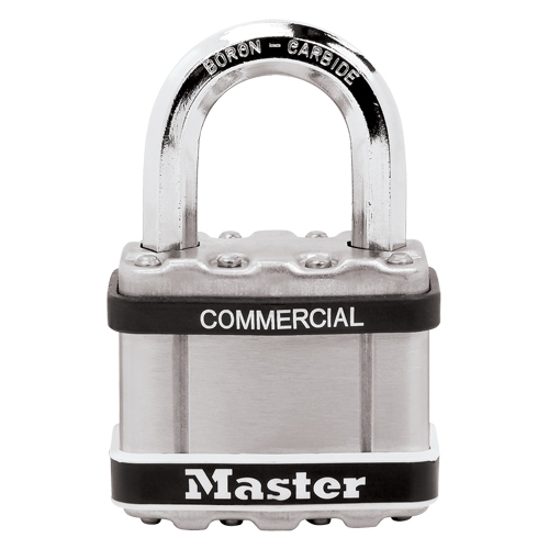 Cadenas lamin&eacute;, Argent, Cl&eacute;s diff&eacute;rentes, Acier lamin&eacute;, Largeur de 2" Southpoint Industrial Supply