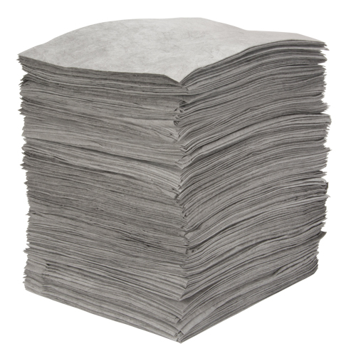 Premium Meltblown Sorbent Pads, Universal, 15" x 18", 30 gal. Absorbancy Southpoint Industrial Supply