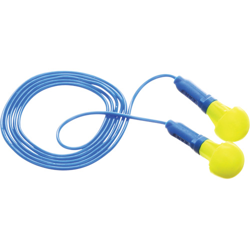 E-A-R Push-Ins Earplugs, Corded, Pair - Polybag, 28/23 dB NRR, One-Size Southpoint Industrial Supply