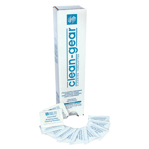 Respirator Cleaning Towelettes, 8" x 5", 100 Count Southpoint Industrial Supply