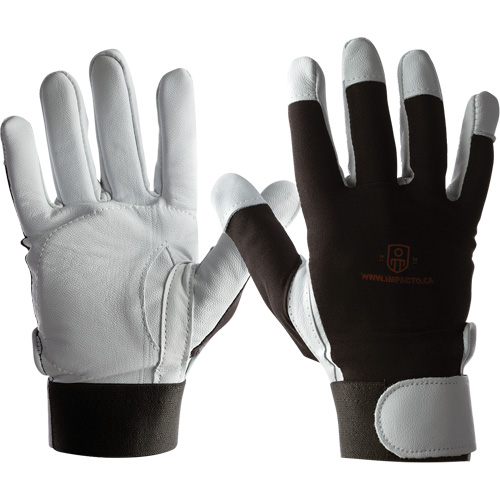 IMPACTO&reg; AIRGEL Glove, Size Large, Pearl Leather Palm Southpoint Industrial Supply