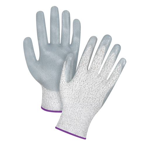 Gants haute performance r&eacute;sistants &agrave; la coupe, Taille 6/T-petit, Calibre 13, Rev&ecirc;tement Nitrile, Enveloppe en PEHP, ANSI/ISEA 105 niveau 4/EN 388 niveau 5 Southpoint Industrial Supply