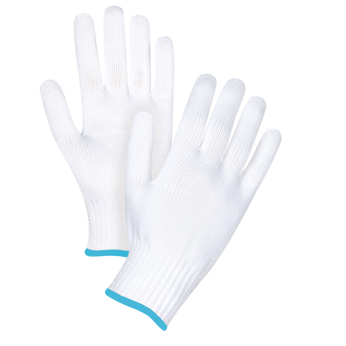 Seamless String Knit Gloves, Polyester, 10 Gauge, X-Large Southpoint Industrial Supply