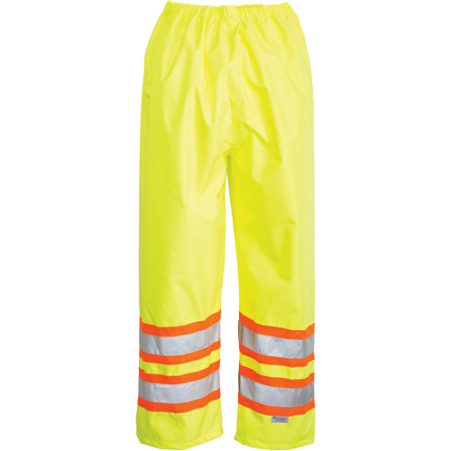Pantalons avec taille &eacute;lastique Open Road, Polyester, Petit, Jaune lime haute visibilit&eacute; Southpoint Industrial Supply