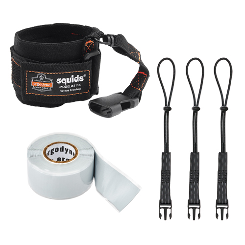 Squids&reg; 3192 Wrist Lanyard Tethering Kit Southpoint Industrial Supply