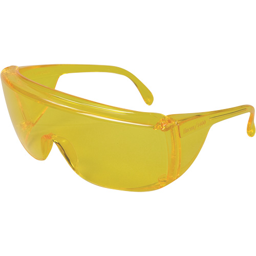 Lunettes de s&eacute;curit&eacute; s&eacute;rie 1400 Veratti Tuff Spec, Lentille Ambr&eacute;e, ANSI Z87+/R&eacute;pond ou surpasse la norme CSA Z94.3 Southpoint Industrial Supply