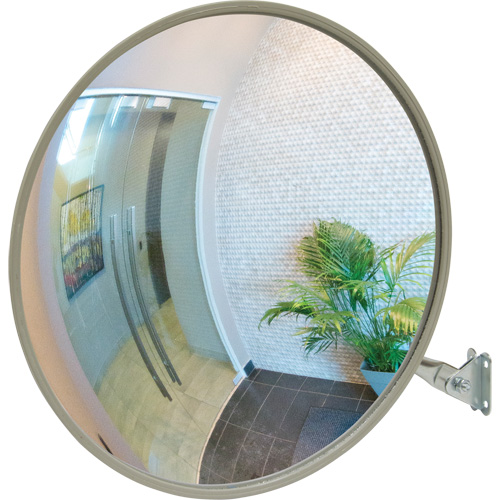 Miroir convexe avec bras t&eacute;lescopique, Int&eacute;rieur/Ext&eacute;rieur, Diam&egrave;tre 12" Southpoint Industrial Supply