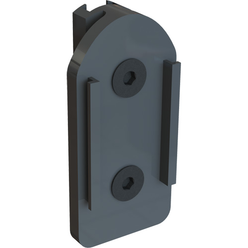 Connecteur pour t&ecirc;te de banni&egrave;re PLUS, Noir Southpoint Industrial Supply