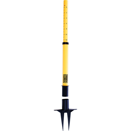PLUS Barrier Post, 42" High, Yellow Southpoint Industrial Supply