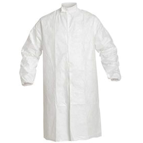 Lab Coat, Tyvek&reg; IsoClean&reg;, White, Small Southpoint Industrial Supply
