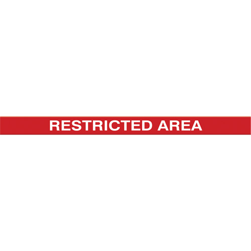 Tough-Mark Heavy-Duty Floor Marking, Rectangle, 48" L x 4" W, Red, Polyethylene Southpoint Industrial Supply