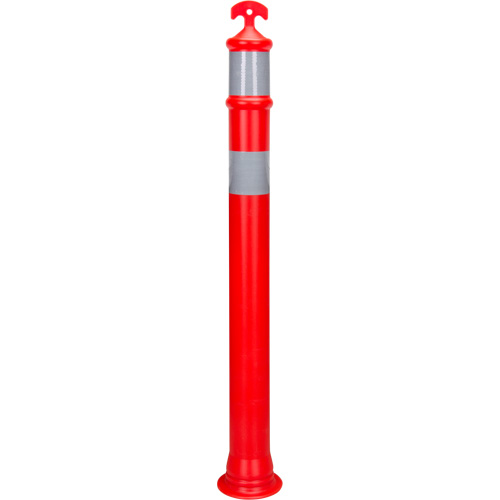 Hi-Visibility T-Top Delineator Post, 42" H, Orange Southpoint Industrial Supply