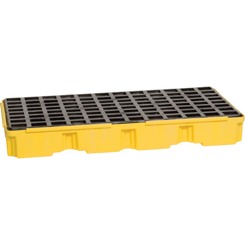 Modular Spill Platform, 30 US gal. Spill Capacity, 51.5" x 26.25" x 6.5" Southpoint Industrial Supply