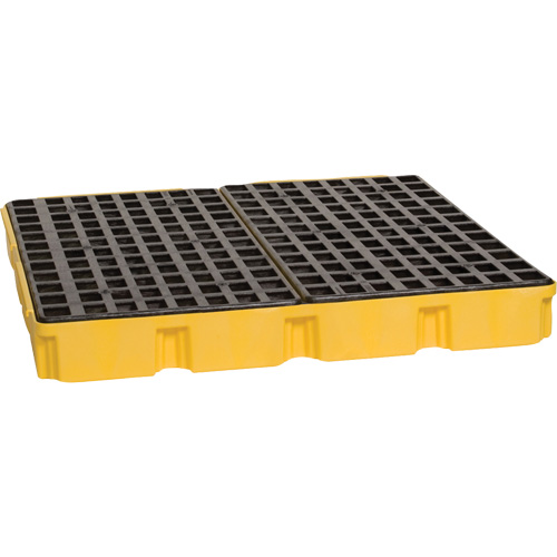 Plateforme de d&eacute;versement modulaire, Capacit&eacute; de d&eacute;versement 60,5 gal. US, 51,5'' x 51,5'' x 6,5" Southpoint Industrial Supply