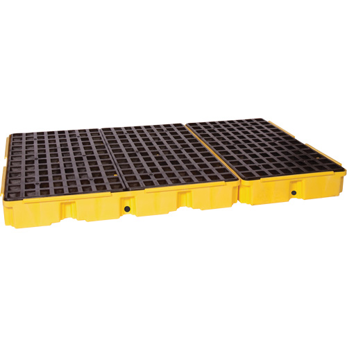 Modular Spill Platform, 88 US gal. Spill Capacity, 51.5" x 78.25" x 6.5" Southpoint Industrial Supply