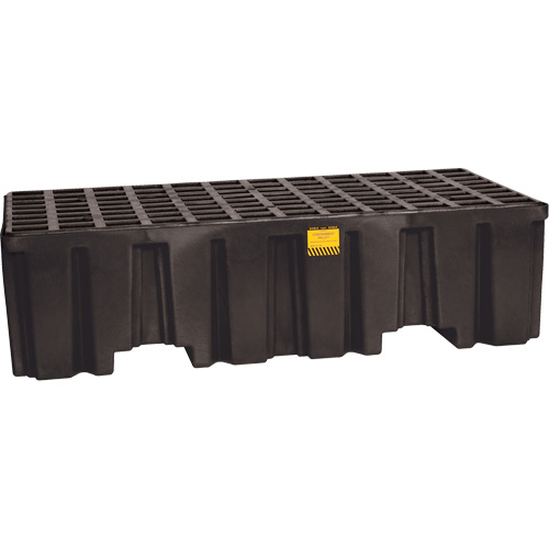 Palette de confinement des d&eacute;versements, Capacit&eacute; de d&eacute;versement 66 gal. US, 26,25" x 51" x 13,75" Southpoint Industrial Supply