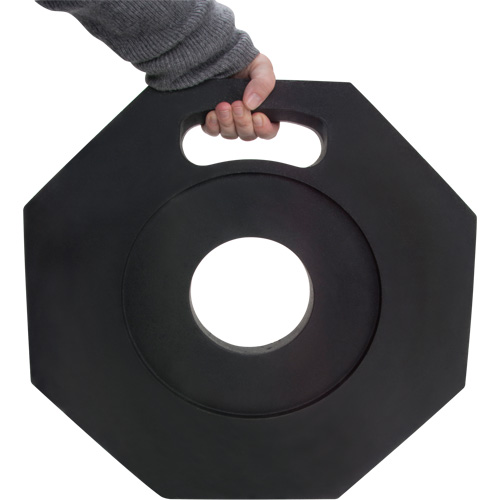 Base en caoutchouc pour poteaux d&eacute;lin&eacute;ateurs de qualit&eacute; sup&eacute;rieure, 12 lb Southpoint Industrial Supply