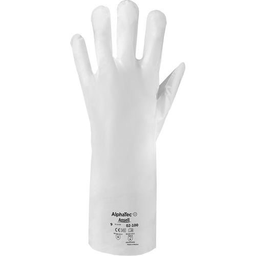 Gants r&eacute;sistants aux produits chimiques ALPHATEC 02-100, Taille 6, 15" lo, PEHP, 2,4 mils Southpoint Industrial Supply