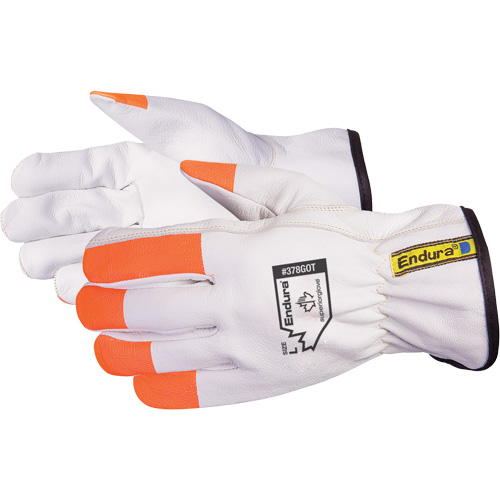 Endura&reg; Deluxe Winter Driver's Glove, X-Small, Grain Goatskin Palm, Thinsulate Inner Lining Southpoint Industrial Supply