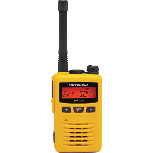 EVX-S24 Series Portable Radio, UHF Radio Band, 256 Channels, 200 000 sq. ft. Range Southpoint Industrial Supply